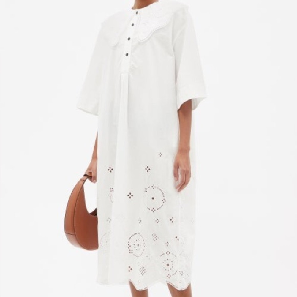 Ganni Oversized Midi Dress